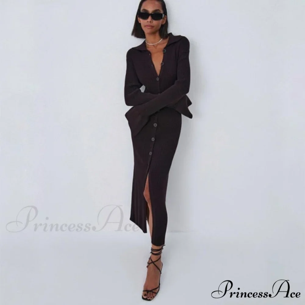 Female Warm Thick Party Long Dresses - Image 6