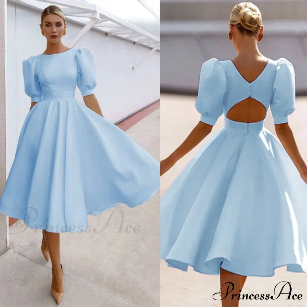 V-neck Sexy Backless Dress - Image 5