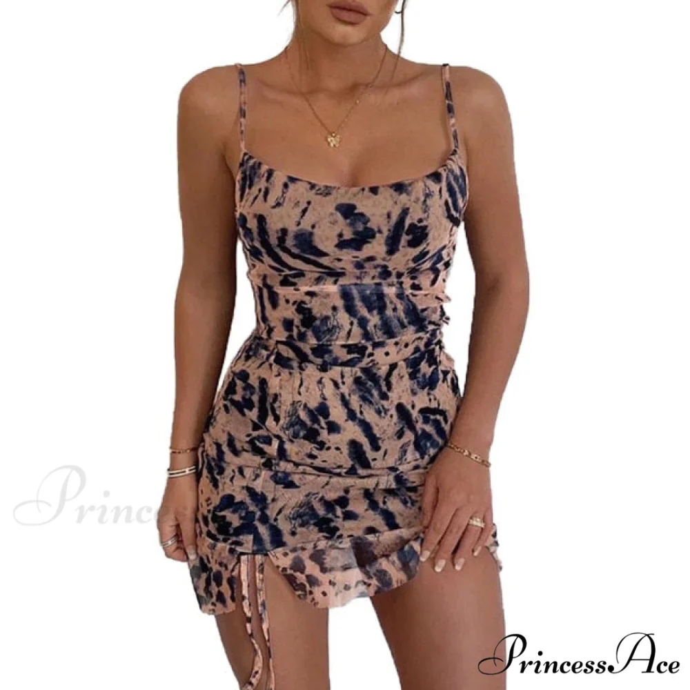 Floral Print Women Bodycon Dress - Image 4