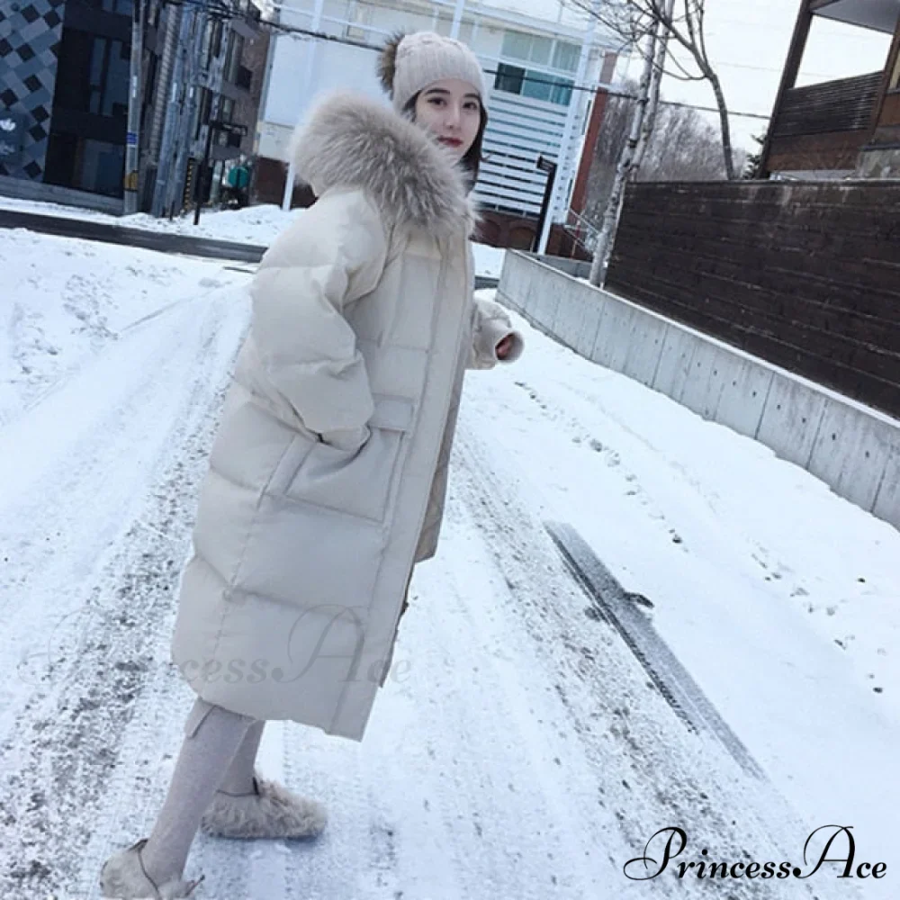 Double Sided Down Long Coat - Image 2