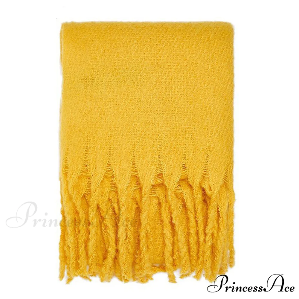 Warm Thick Cozy Elegant Stylish Chunky Soft Trendy Scarf - Image 5