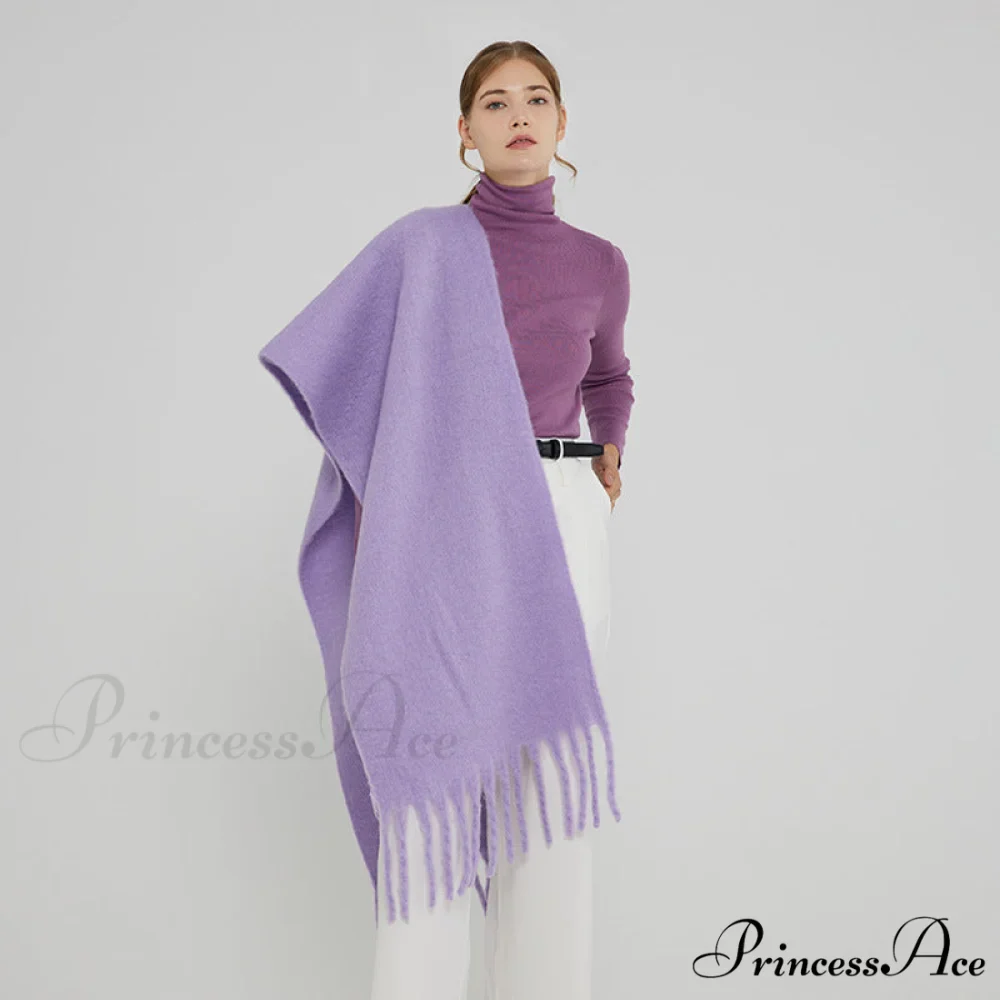 Soft Warm Thick Cozy Elegant Modern Trendy Classic Scarf - Image 3