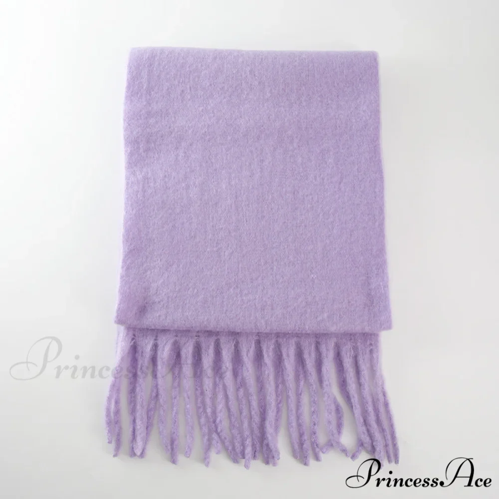 Soft Warm Thick Cozy Elegant Modern Trendy Classic Scarf - Image 6