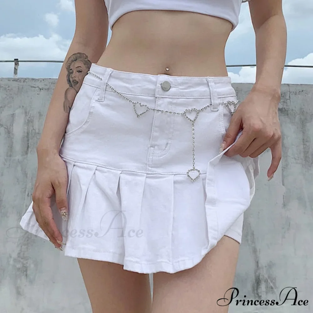 Fashion Y2K Demin Skirt - Image 3