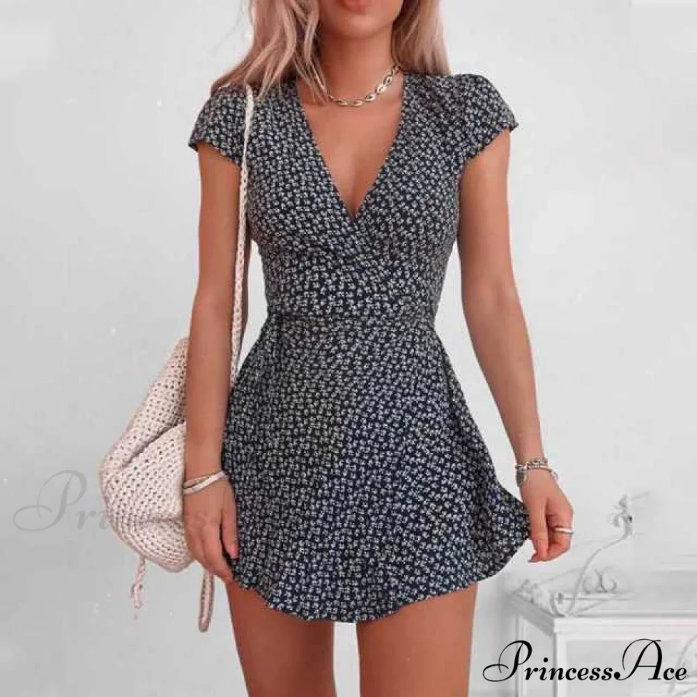 Fashion Dot Print Dress - Image 2