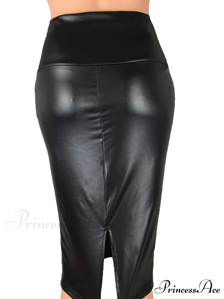 Women New Fashion Back Split Sexy Skirt - Image 11