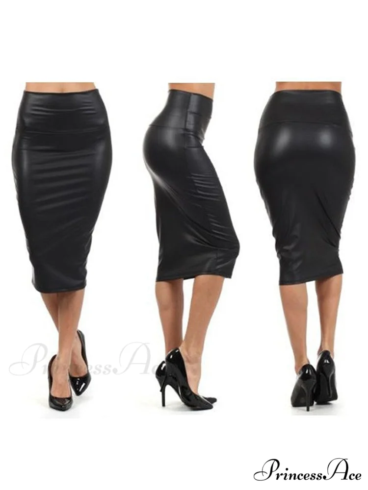Women New Fashion Back Split Sexy Skirt - Image 2