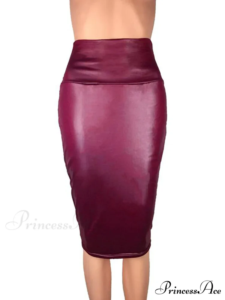 Women New Fashion Back Split Sexy Skirt - Image 9