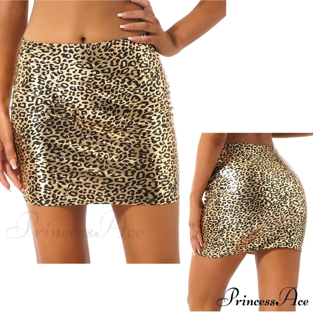 Latex Patent Leather Miniskirt - Image 14
