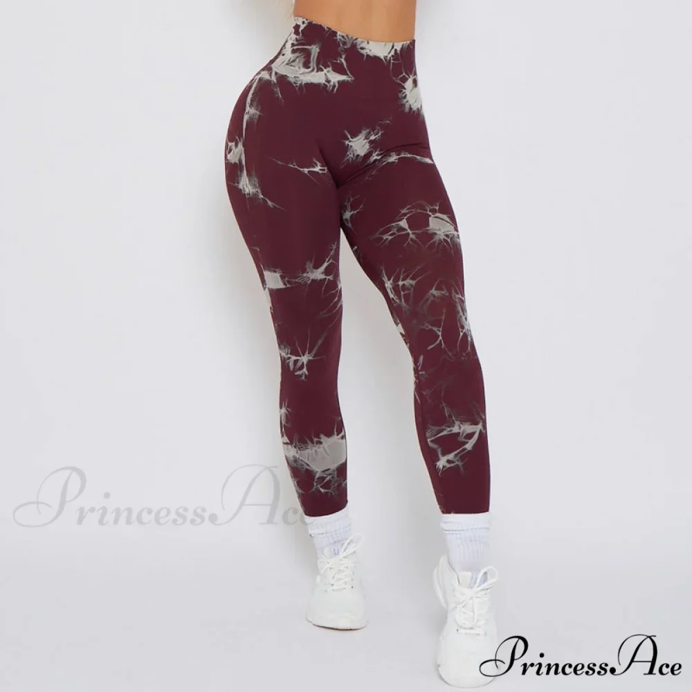 New Lightning Marble Scrunch Butt Leggings - Image 13