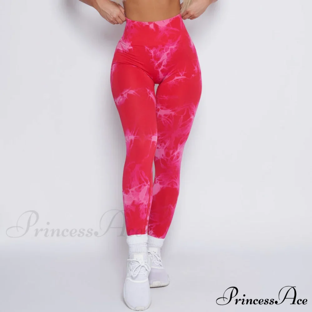 New Lightning Marble Scrunch Butt Leggings - Image 14