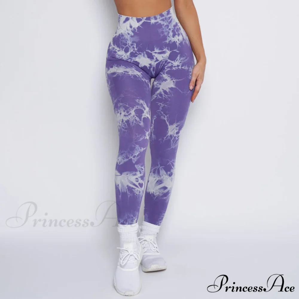 New Lightning Marble Scrunch Butt Leggings - Image 18