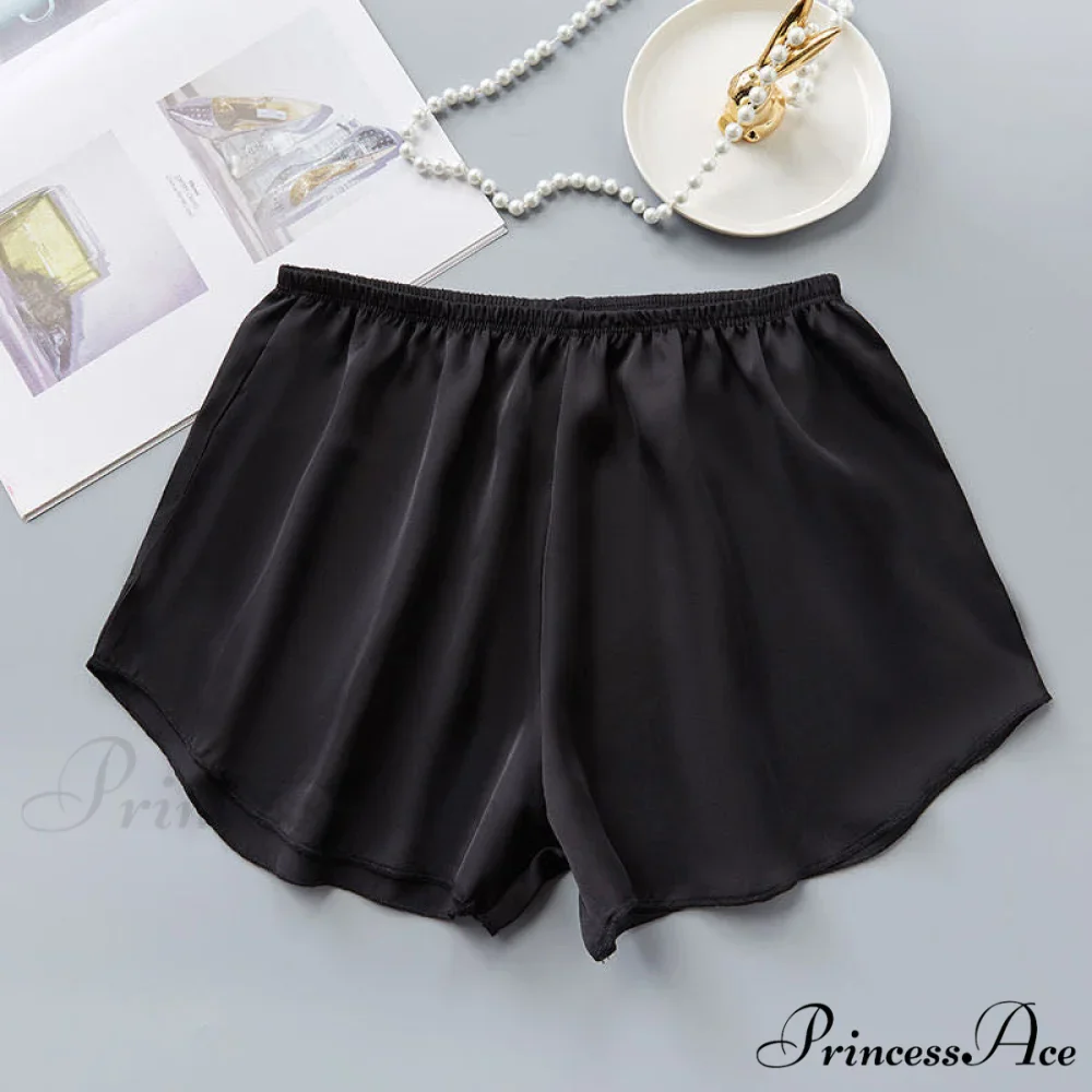 Sexy Fashion Satin Pajama Shorts - Image 5
