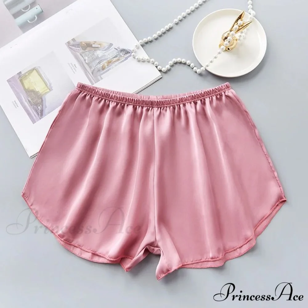 Sexy Fashion Satin Pajama Shorts - Image 9