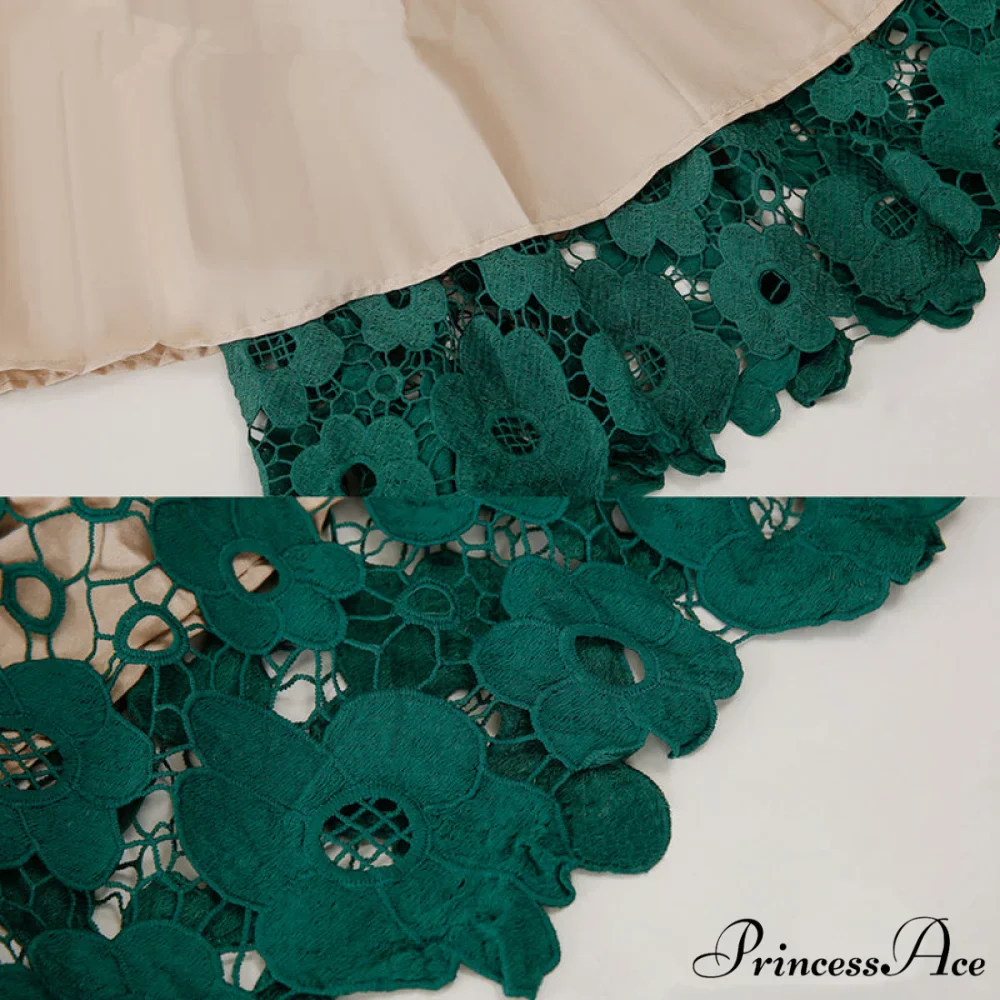 Elegant Flower Hollow Out Lace Skirts - Image 6