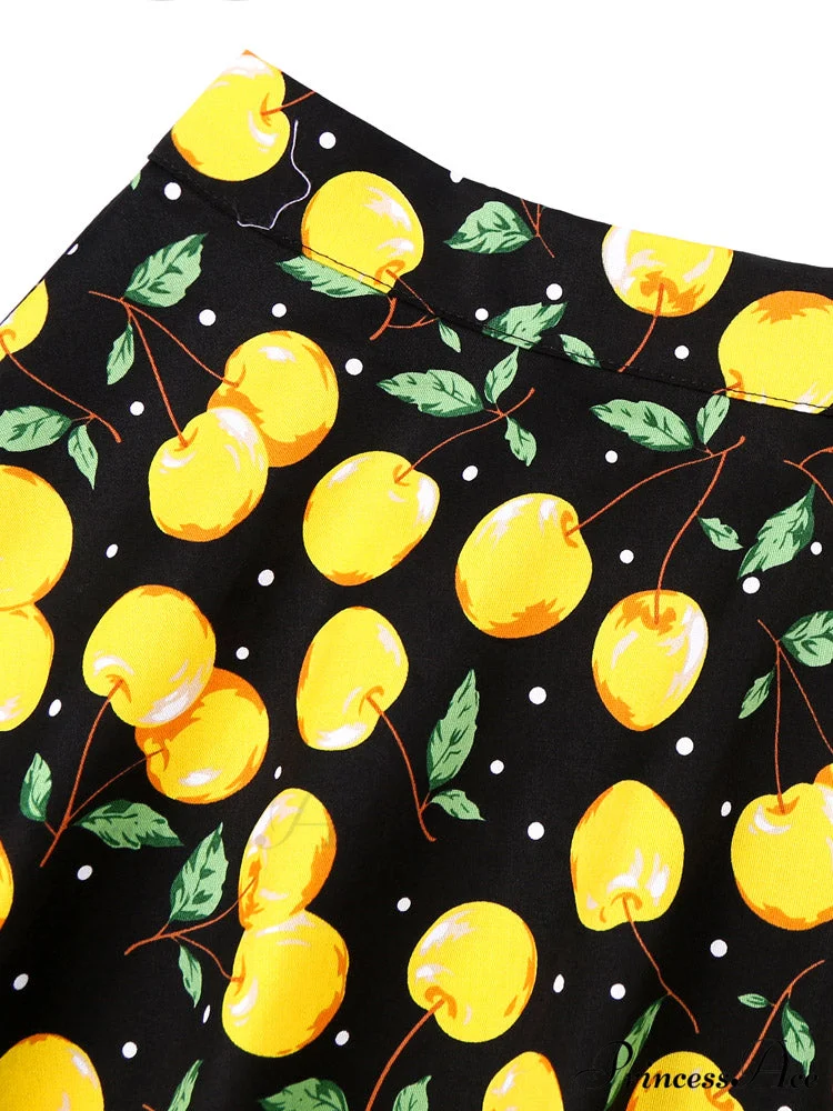 Runway Vintage Rockabilly Midi Skirt - Image 16
