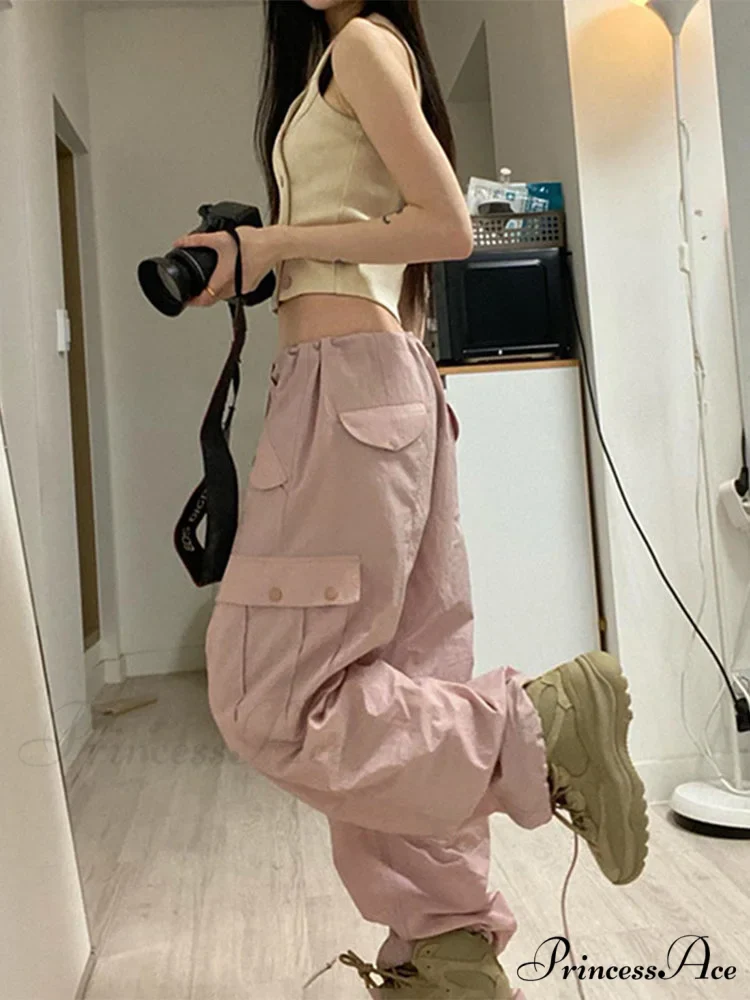 Women Fashion Casual Drawstring y2k Pants - Image 14