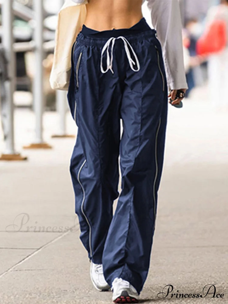 Women Fashion Casual Drawstring y2k Pants - Image 18