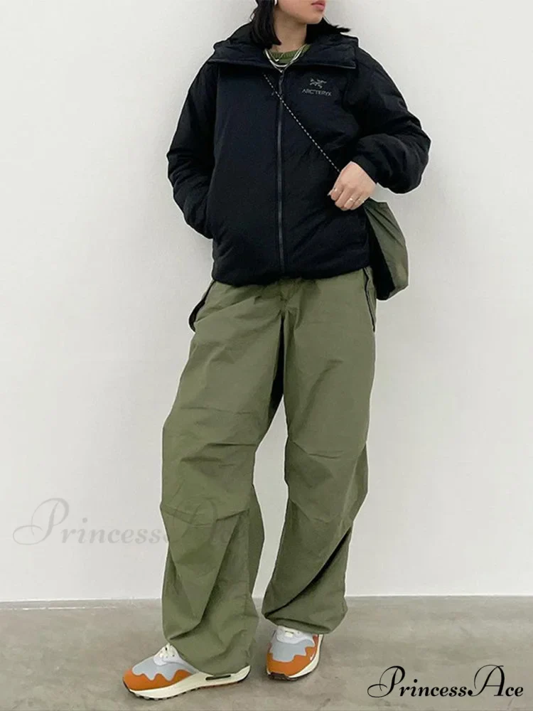 Women Fashion Casual Drawstring y2k Pants - Image 2