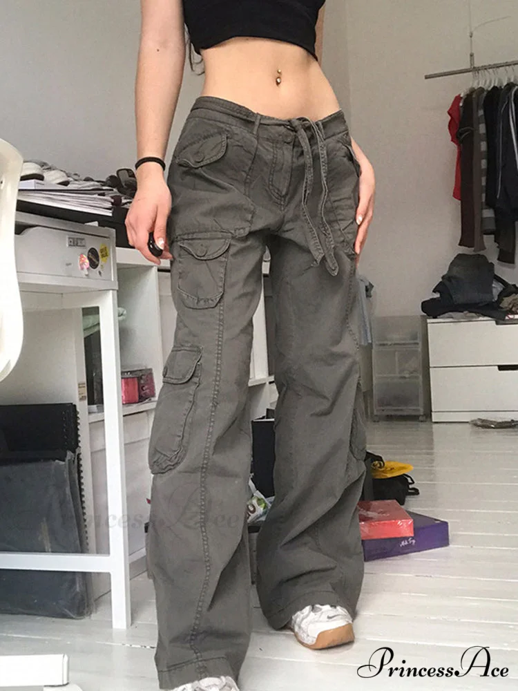 Woman High Waist Baggy Straight Leg Jeans - Image 3