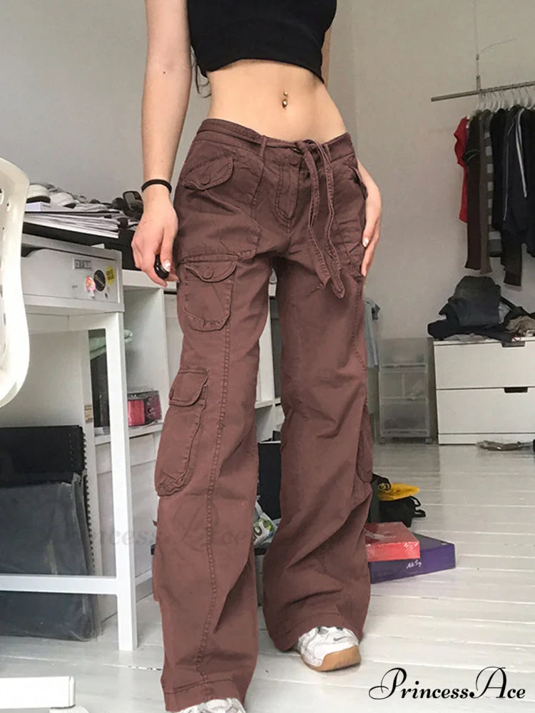 Woman High Waist Baggy Straight Leg Jeans - Image 5