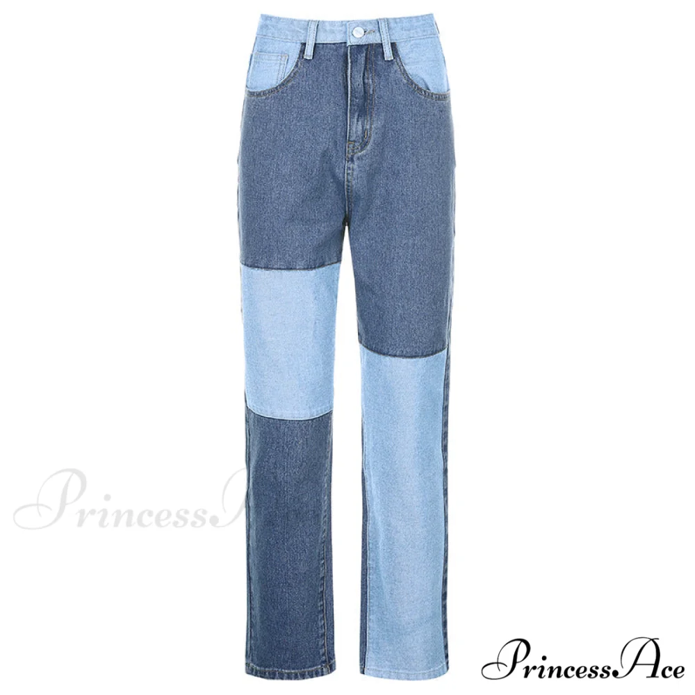 Fashion Patchwork Harajuku Aesthetic Pants - Image 5