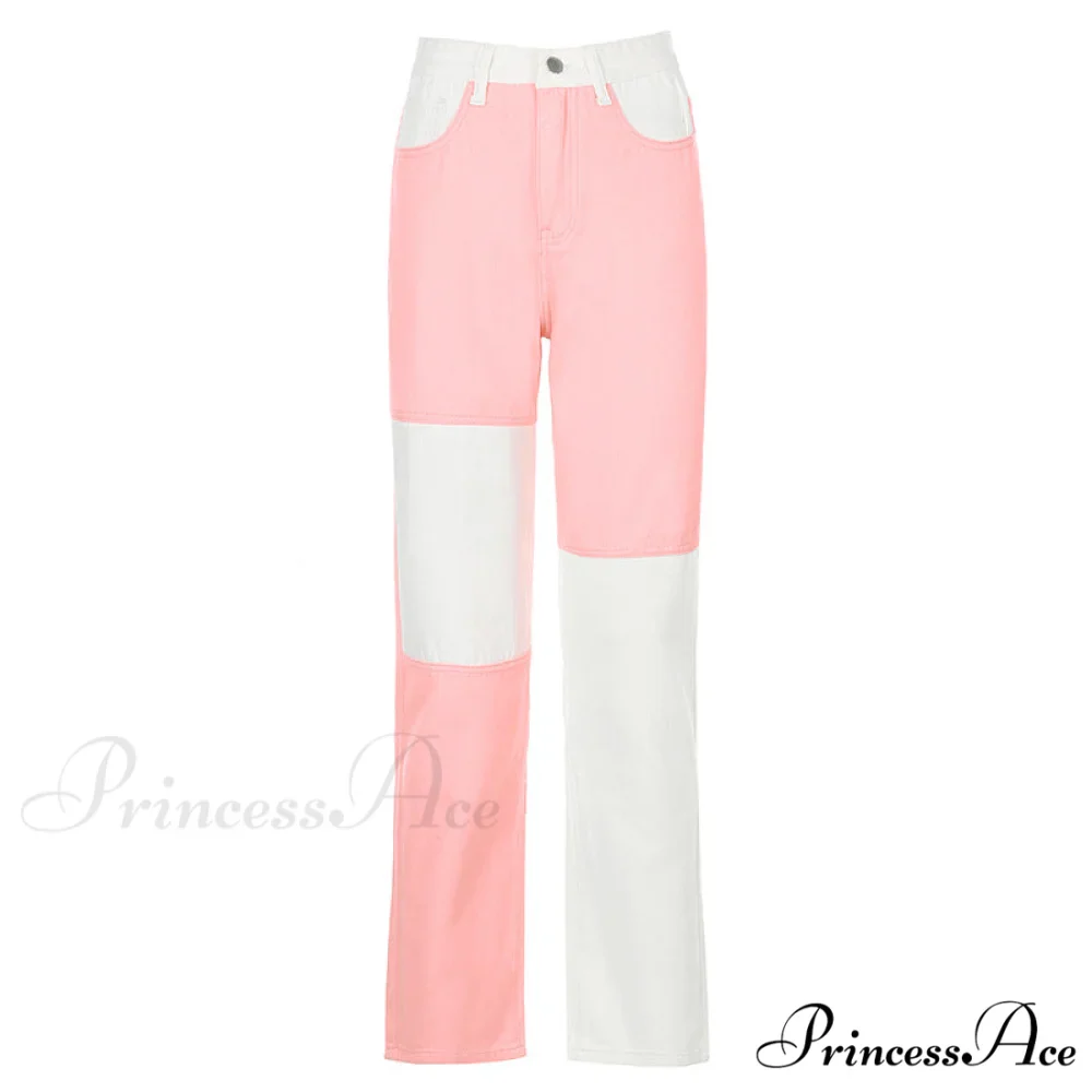 Fashion Patchwork Harajuku Aesthetic Pants - Image 6