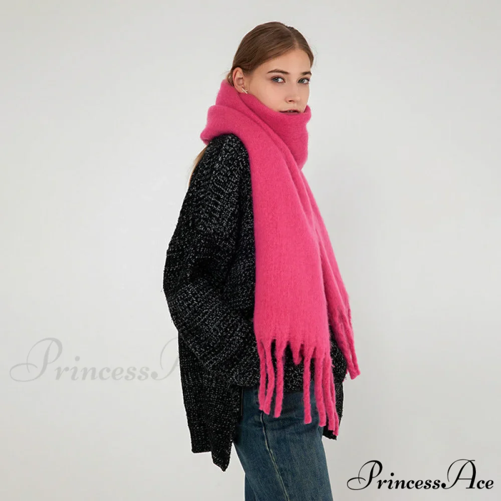 Cozy Warm Soft Thick Elegant Stylish Trendy Modern Scarf - Image 3