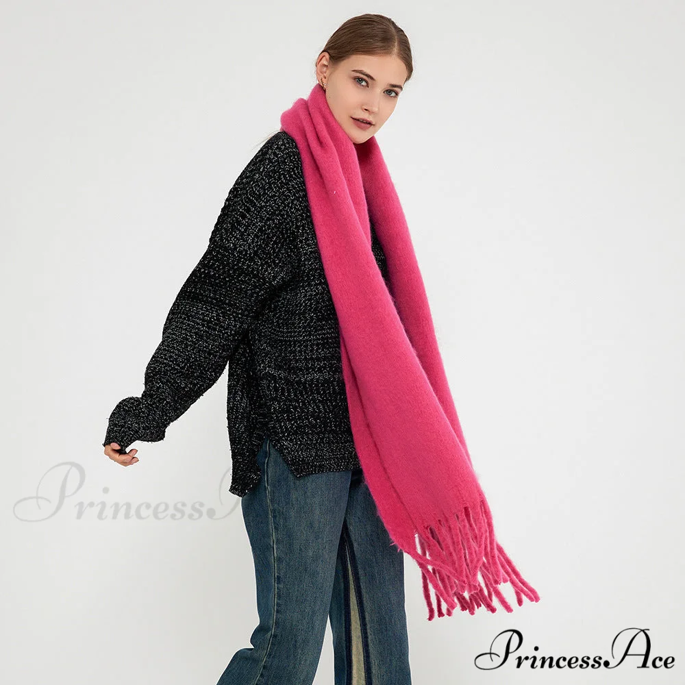 Cozy Warm Soft Thick Elegant Stylish Trendy Modern Scarf - Image 4