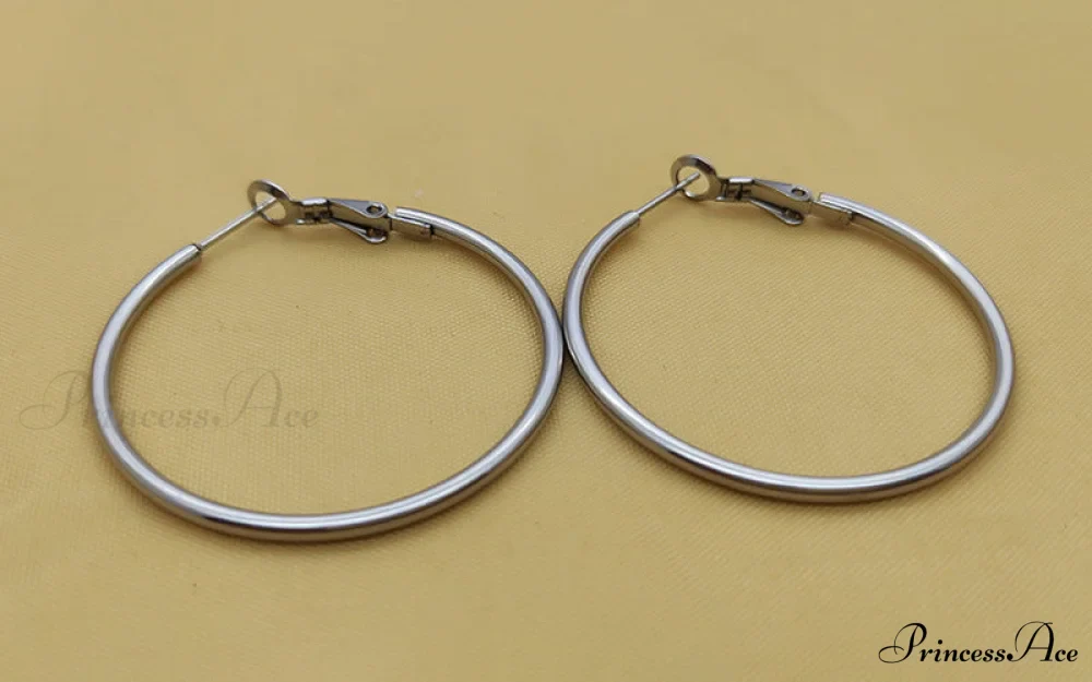 Wholesale Stainless Steel Multiple Sizes Hoop Earrings - Image 6