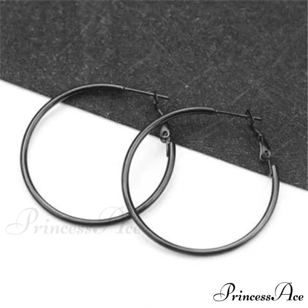 Wholesale Stainless Steel Multiple Sizes Hoop Earrings - Image 9