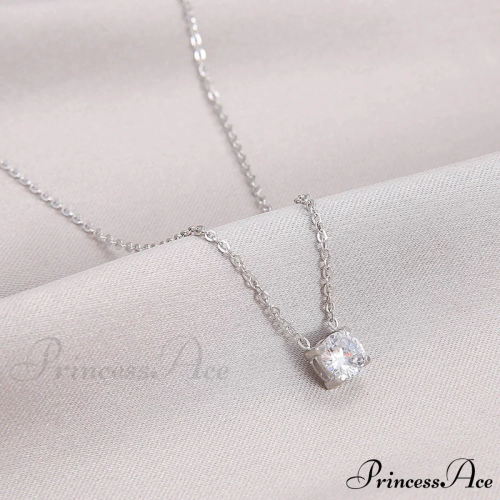 New Arrival Trendy White Diamond Necklaces - Image 4