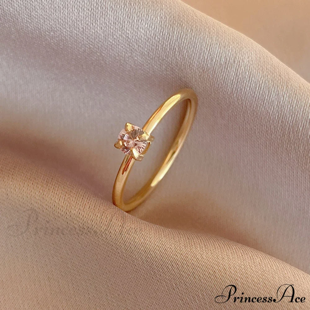 Shining Colorful Zircon Custom Closed Rings - Image 6
