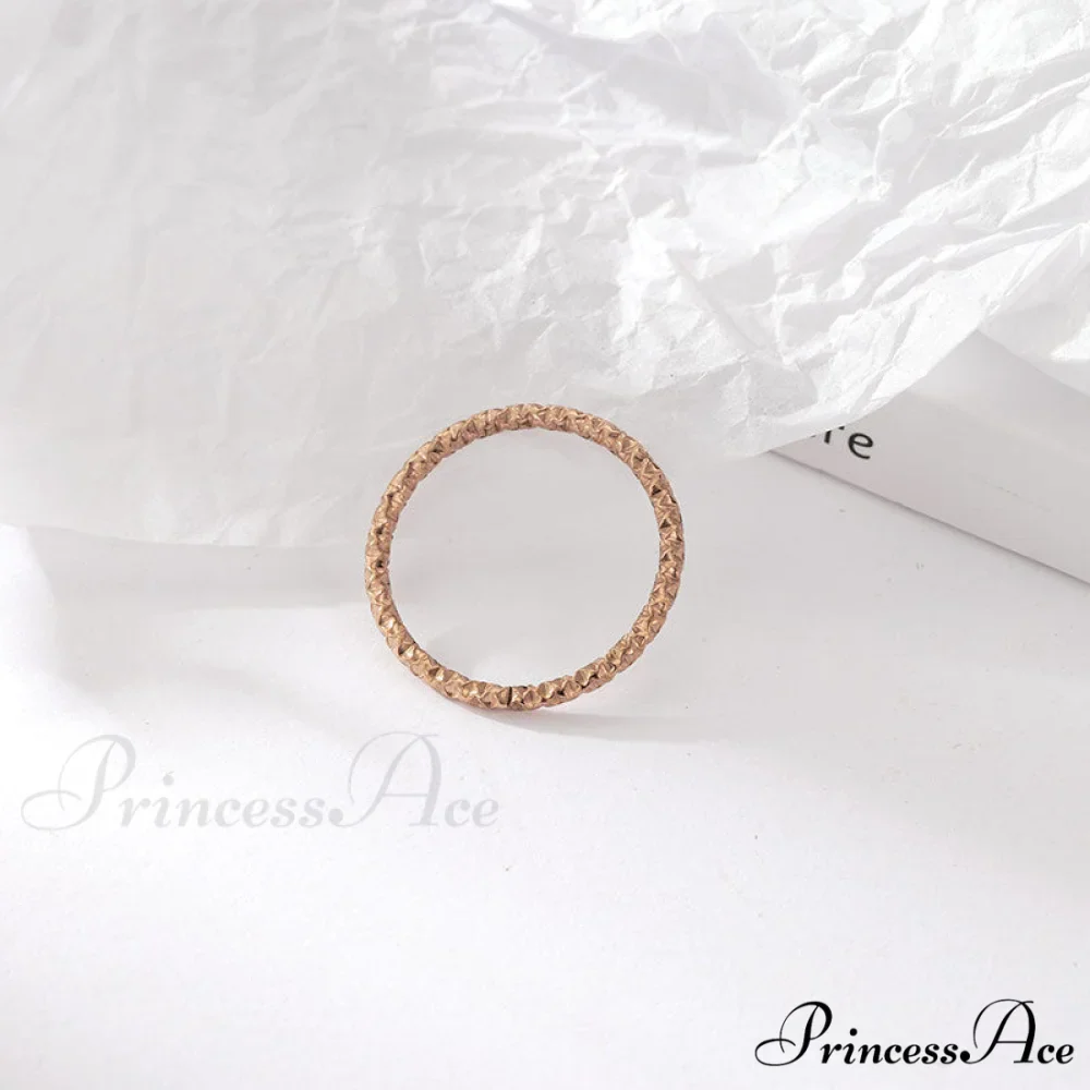 Custom Design Simple Three Pcs A Set Rings - Image 3