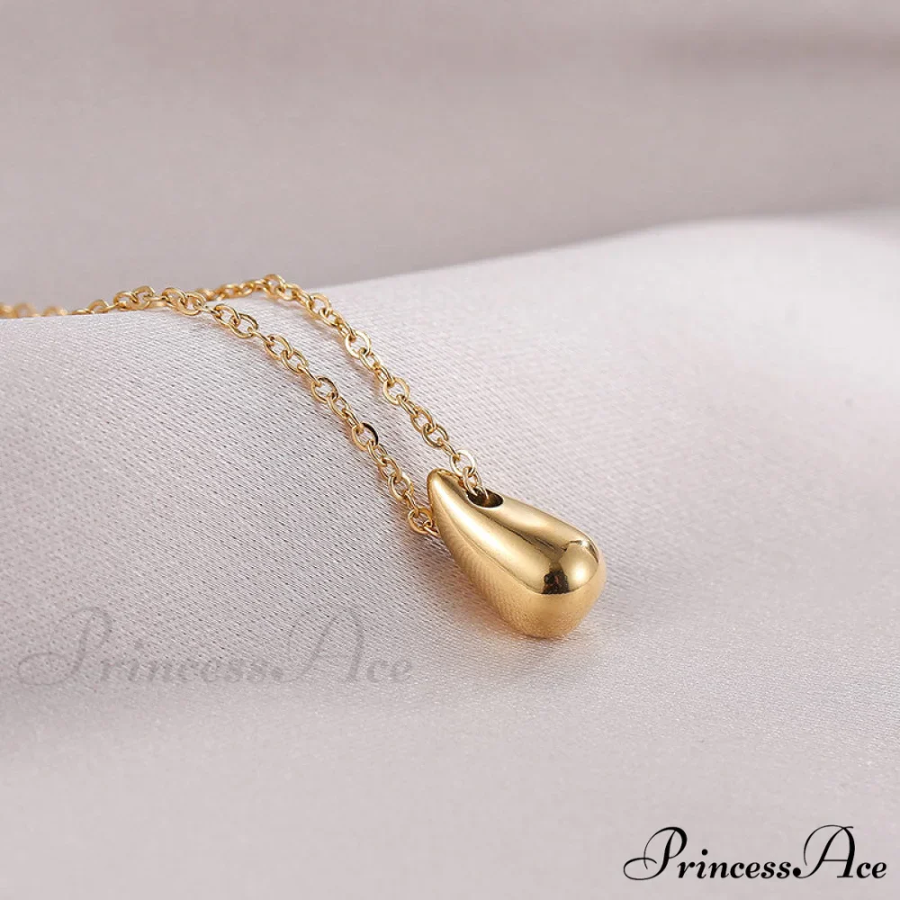 Niche Design Drop-shaped Simple High-end Necklace - Image 2