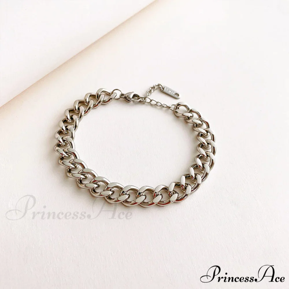 Cuban Chain Retro Style Niche Design Bracelet - Image 10