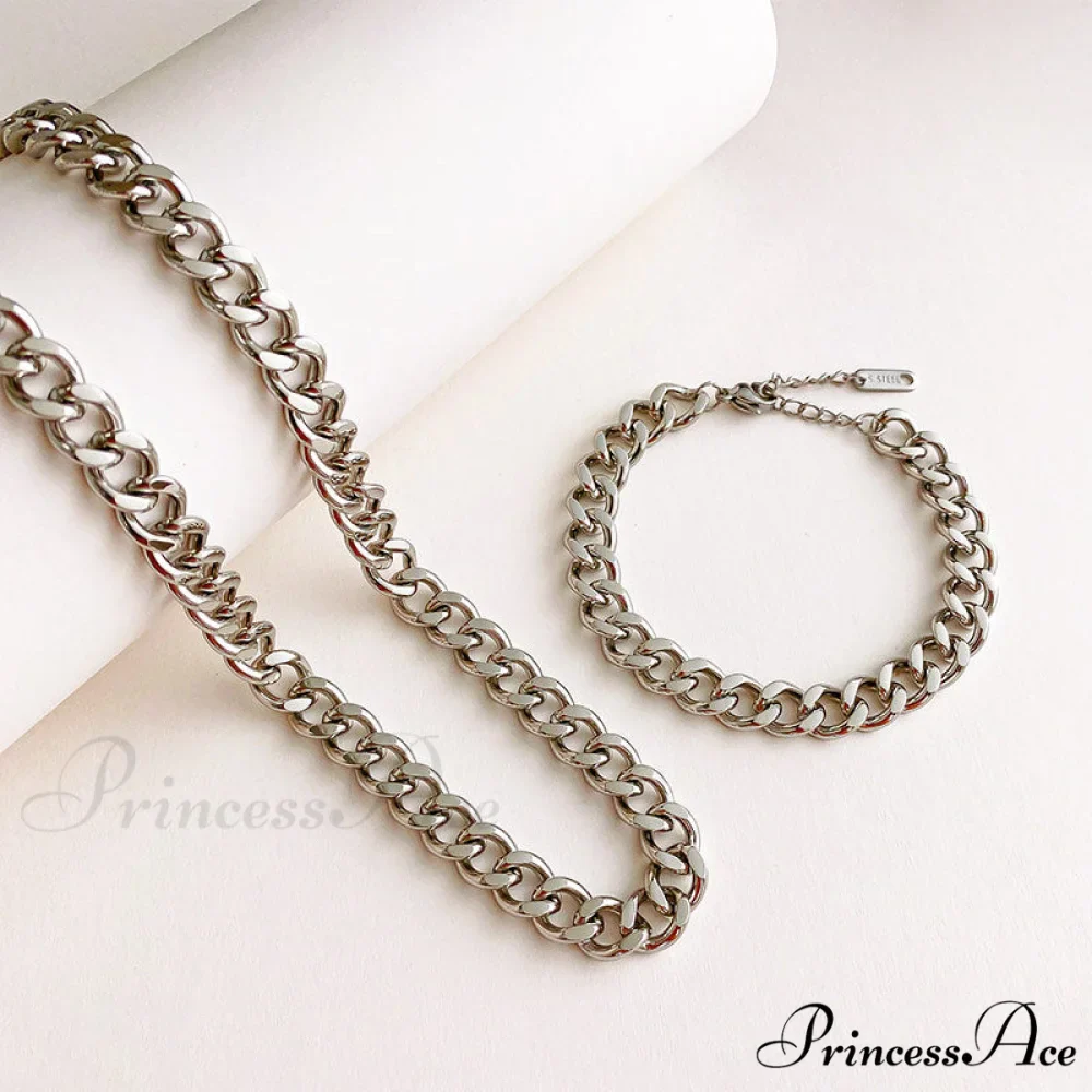Cuban Chain Retro Style Niche Design Bracelet - Image 2