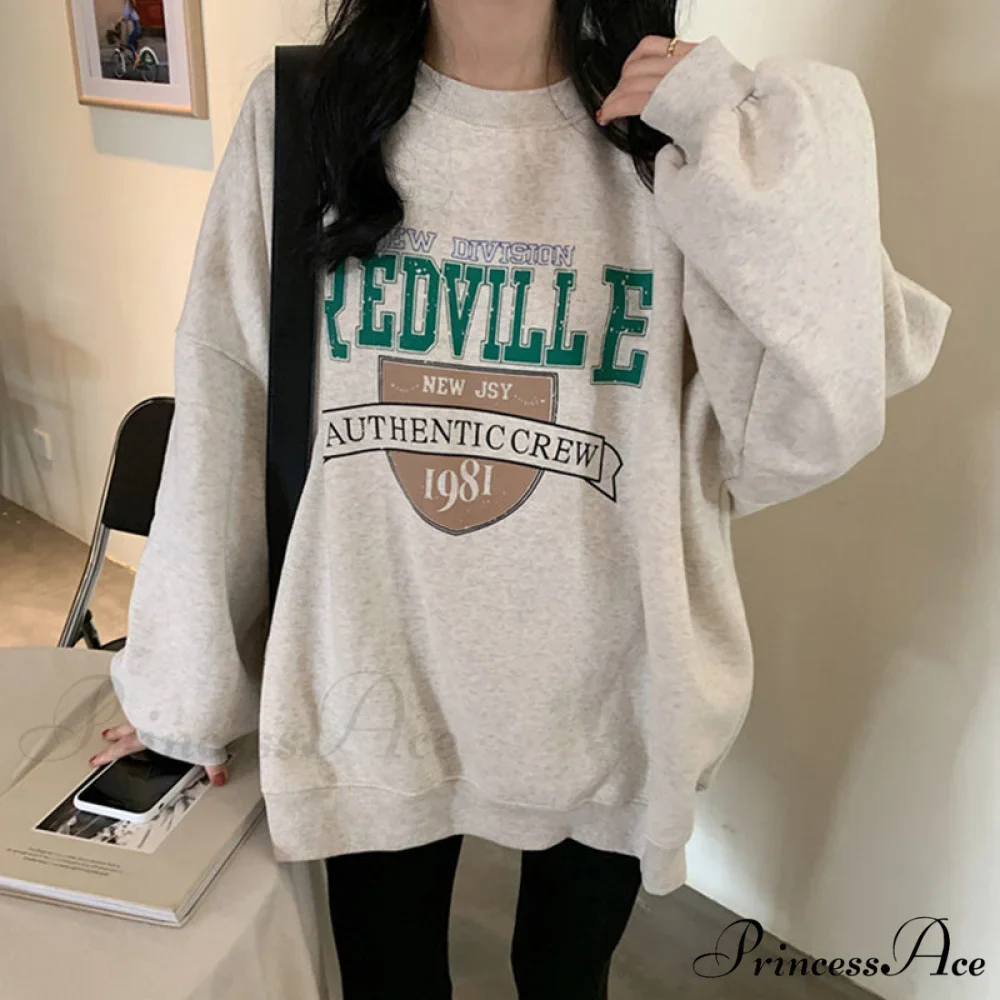 Crewneck Fashion Oversize Hoody Pullover - Image 2