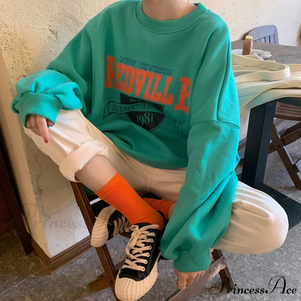 Crewneck Fashion Oversize Hoody Pullover - Image 6