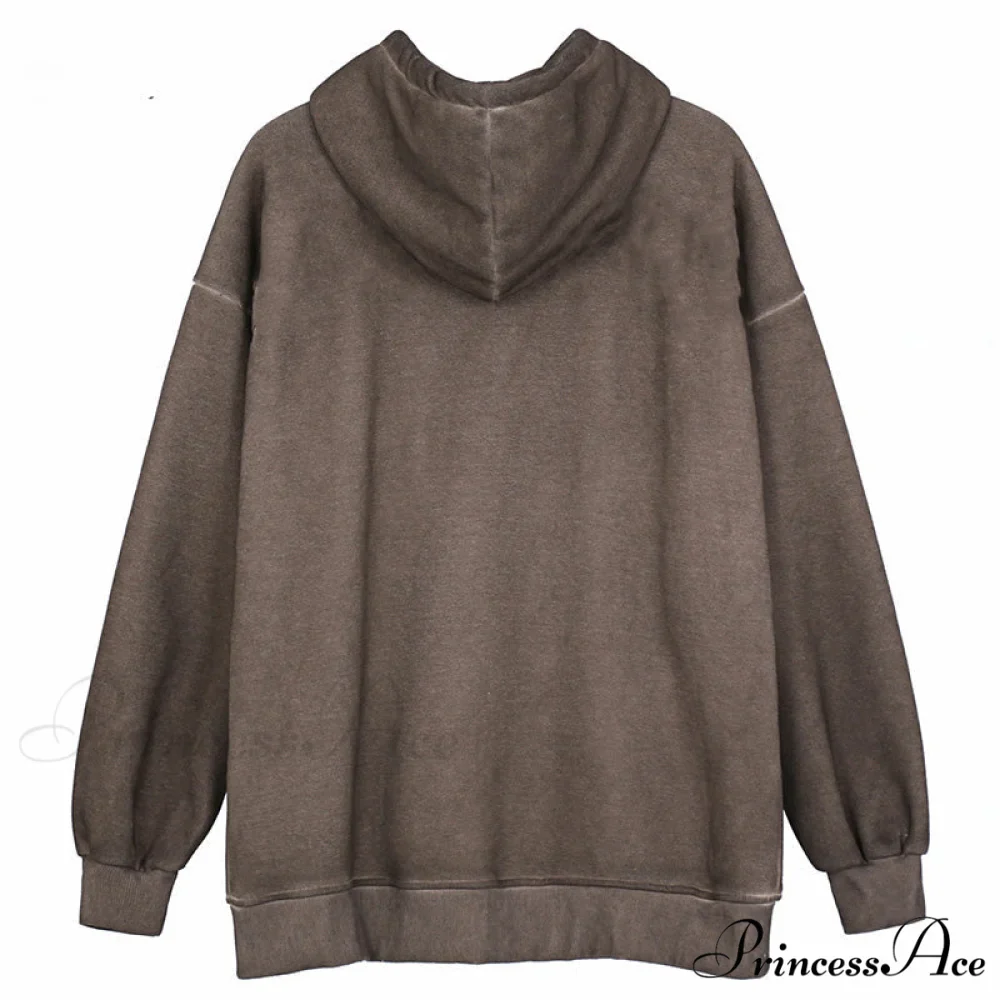 Angel Dark Print Streetwear Hoody Jacket - Image 2