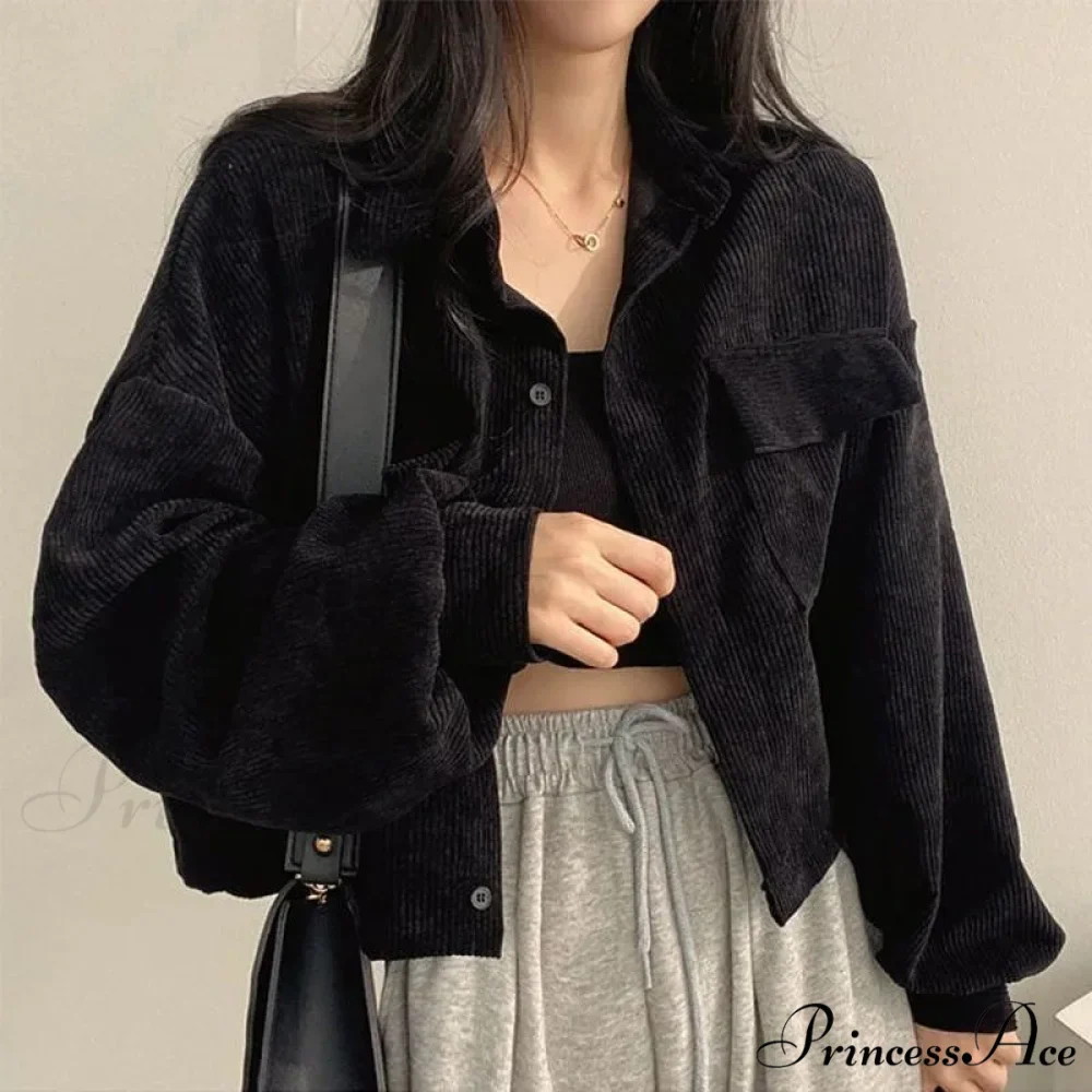 Fashion Casual Comfy Corduroy Jacket - Image 3