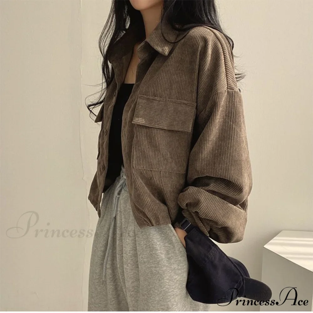 Fashion Casual Comfy Corduroy Jacket - Image 6