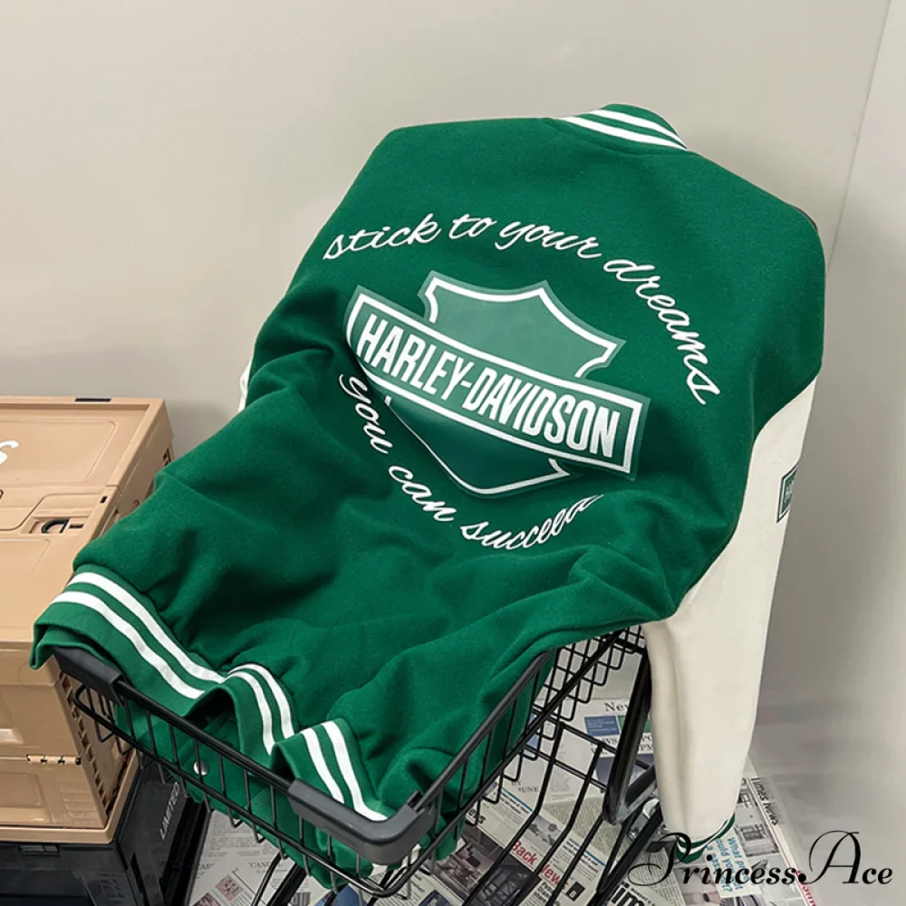 Streetwear Baseball Uniform Jacket - Image 3