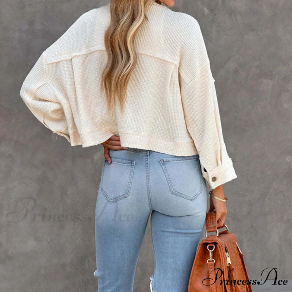Simple Casual Mini Short Jacket - Image 6