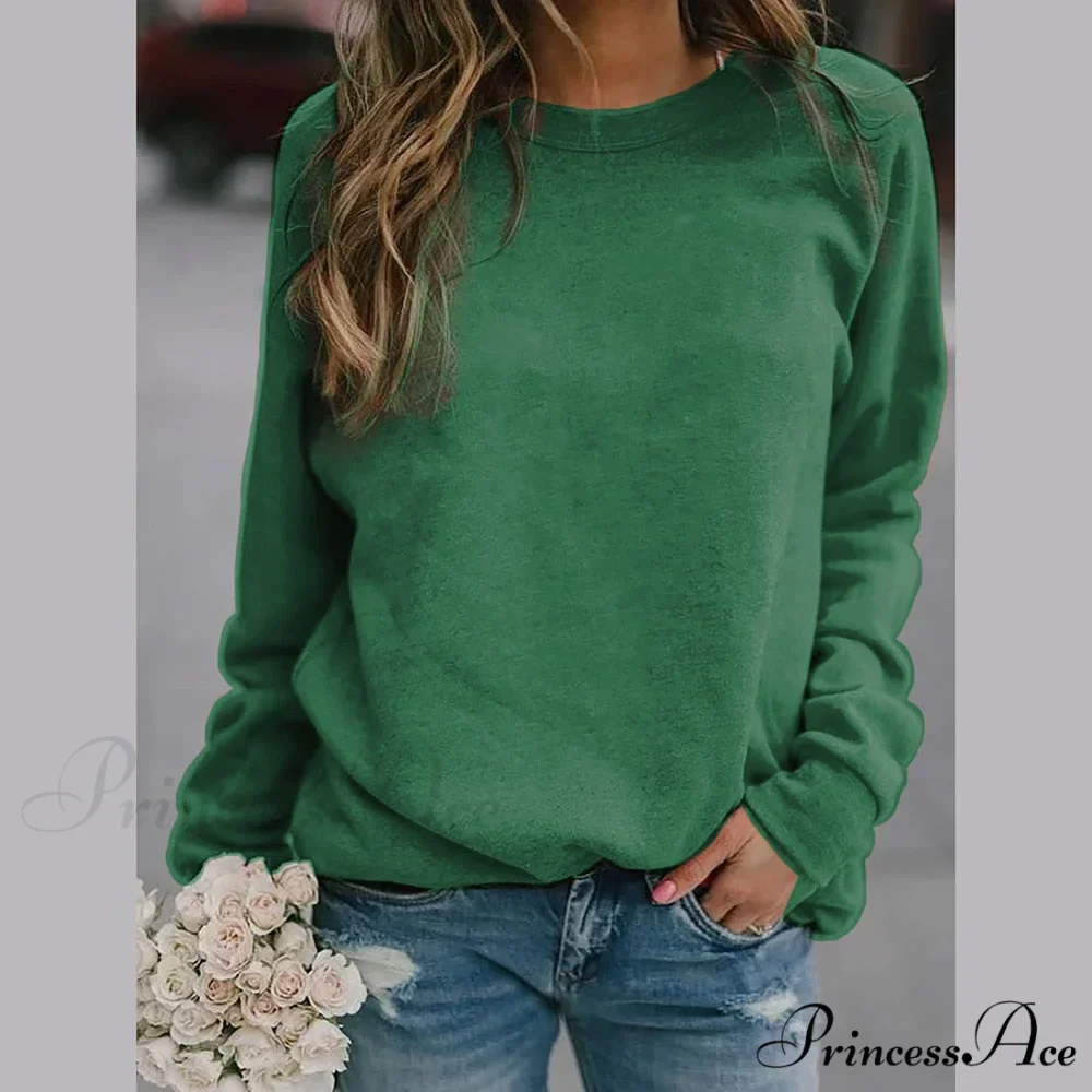Long Sleeve O Neck T-Shirt - Image 3