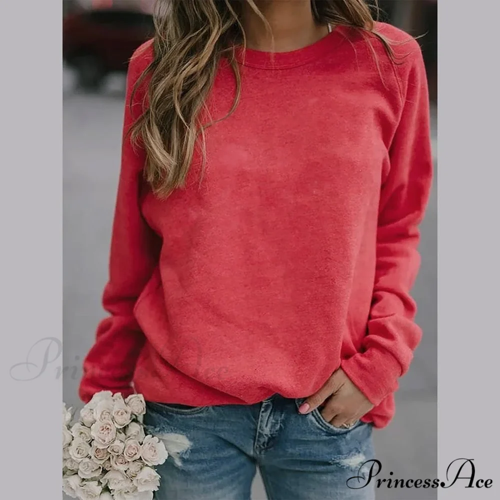 Long Sleeve O Neck T-Shirt - Image 8