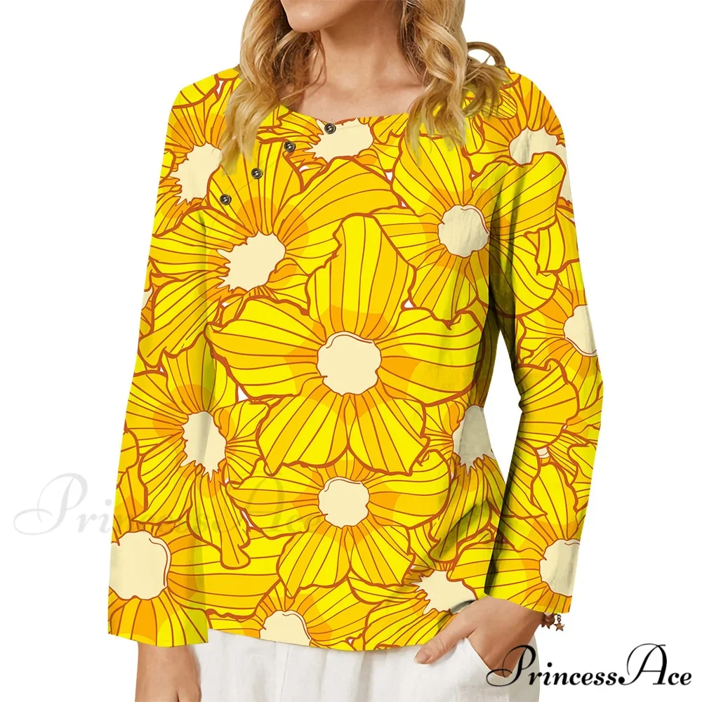 Pink Chrysanthemum Graphics 3D Printed T-shirt - Image 8
