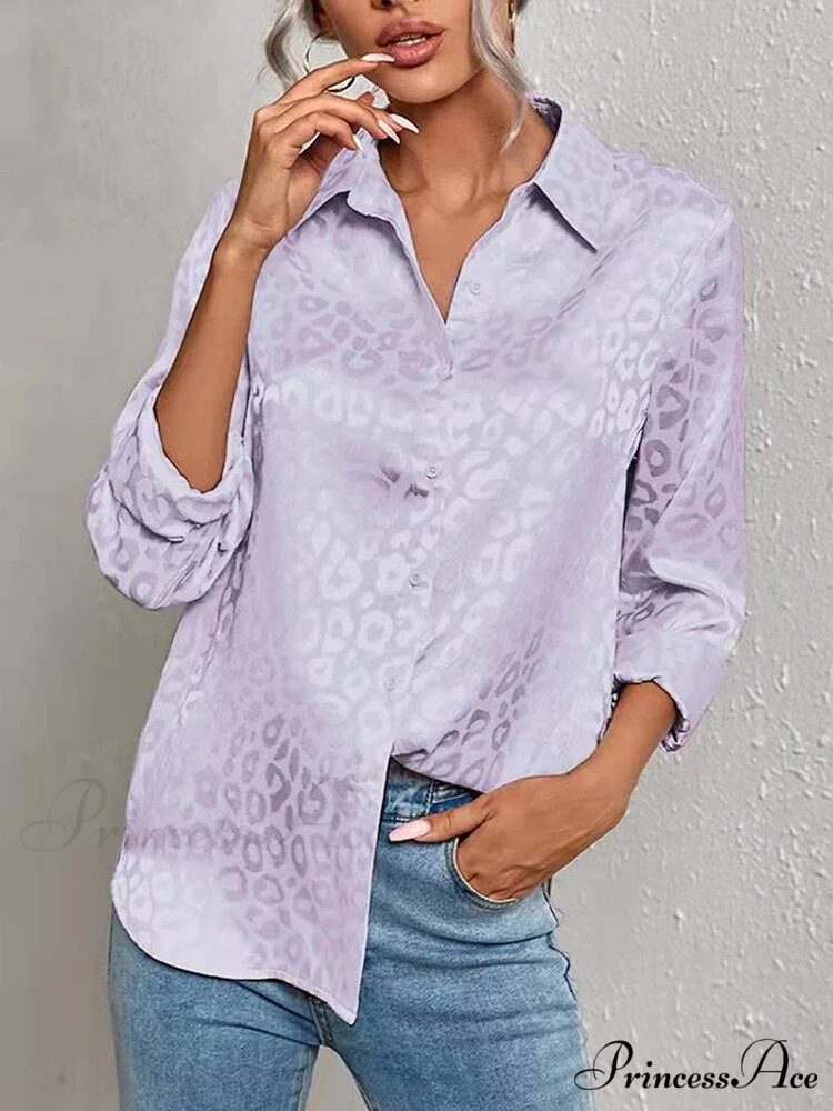 Leopard Print Luxury Blouse - Image 4