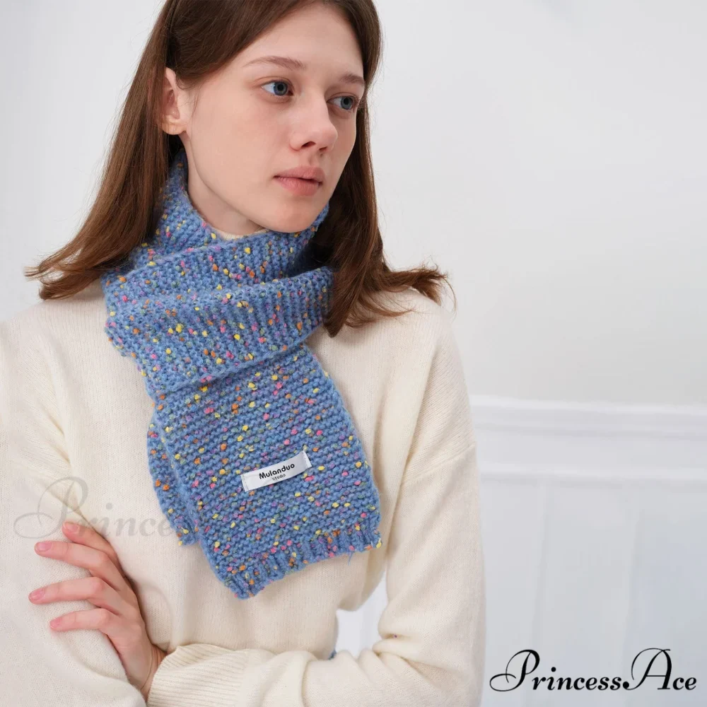 Unique Elegant Fashionable Cozy Warm Multi-color Stylish Modern Scarf - Image 3