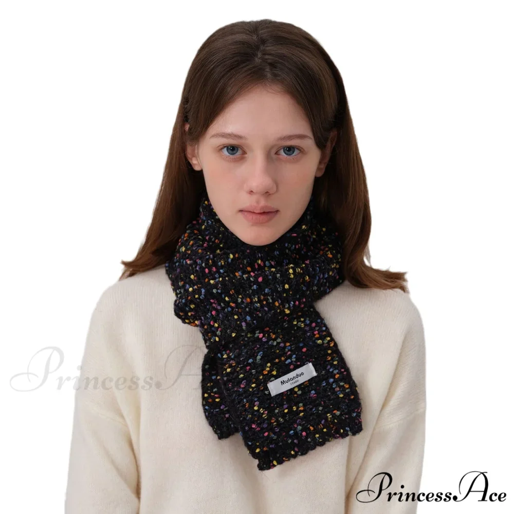 Unique Elegant Fashionable Cozy Warm Multi-color Stylish Modern Scarf - Image 5